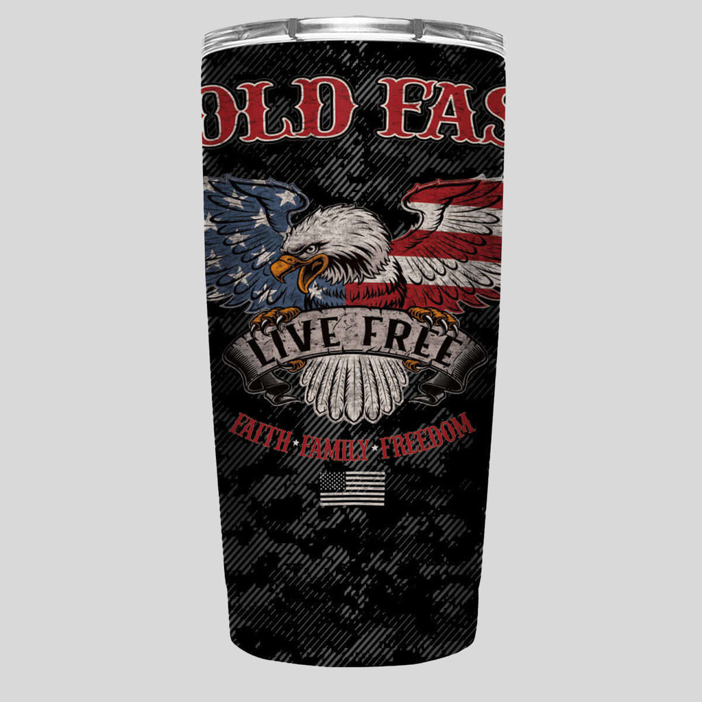 Kerusso HF Eagle 20 oz Stainless Steel Tumbler T-Shirts, Hoodie, Sweatshirt | CoreVibeTees.com (Image 1)