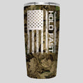 Kerusso Hunting Camo Flag 20 oz Stainless Steel Tumbler T-Shirts, Hoodie, Sweatshirt | CoreVibeTees.com (Image 1)