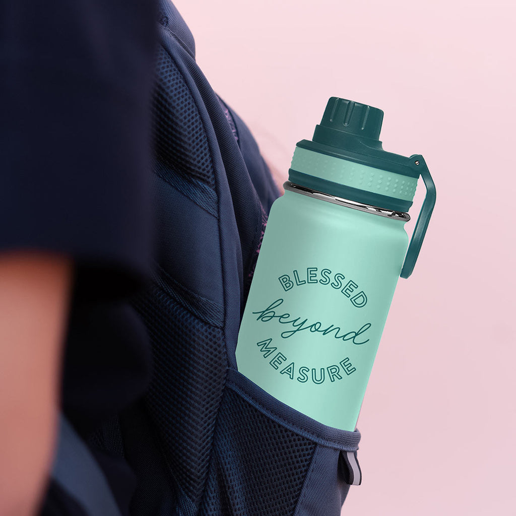 Kerusso 24 oz Stainless Steel Bottle Blessed Beyond Measure T-Shirts, Hoodie, Sweatshirt | CoreVibeTees.com (Image 3)