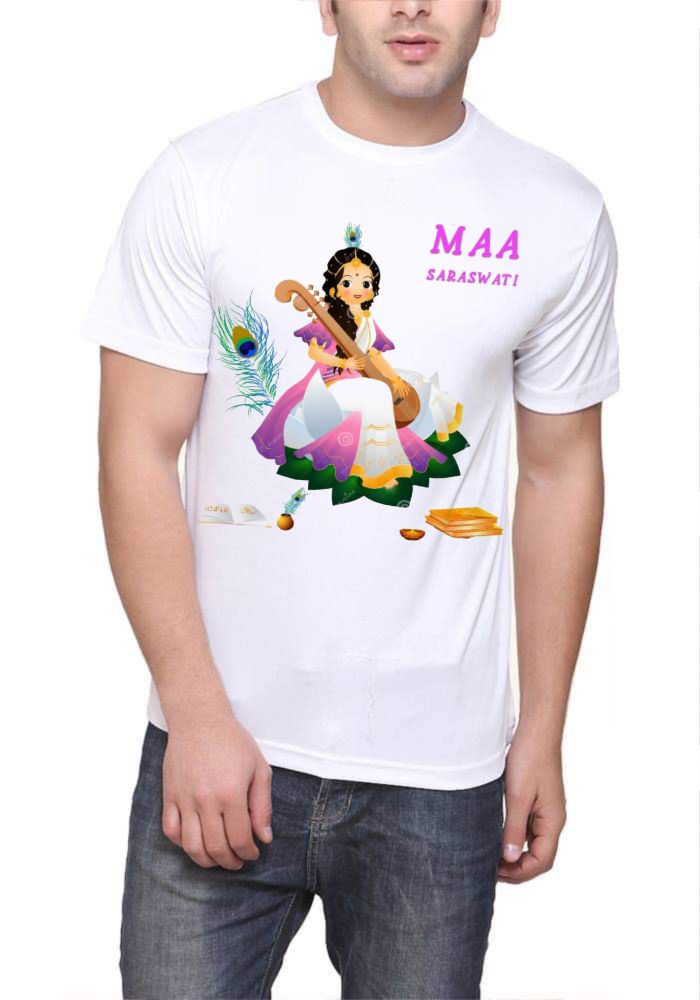 Maa Saraswati T-Shirt Hoodie, Sweatshirt | CoreVibeTees.com