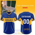 Mac Demarco 2026 World Tour Custom Football Jersey