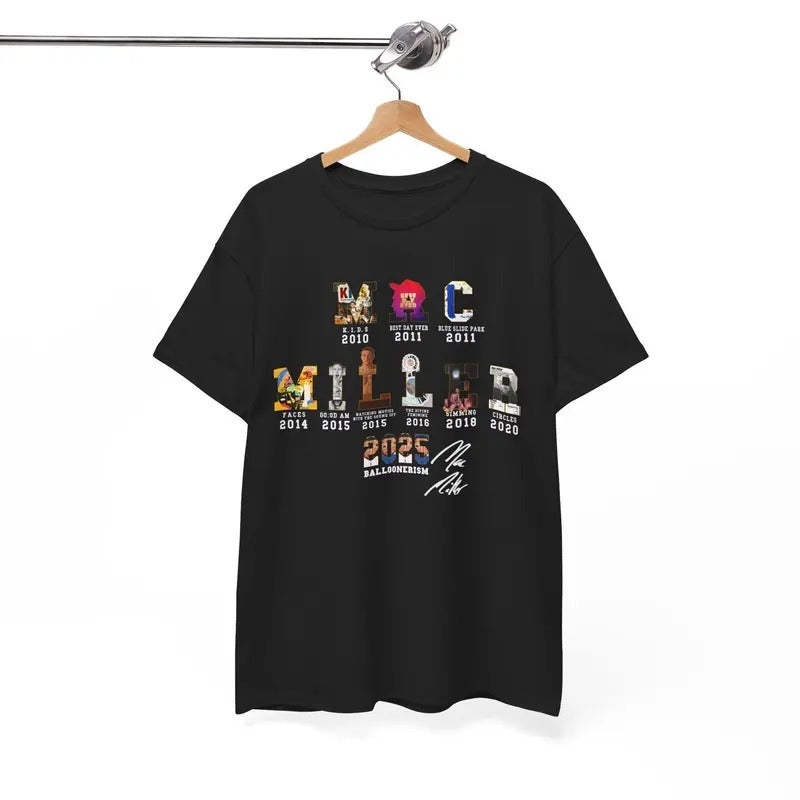 Mac Miller Album T-Shirt Unisex Tee || Balloonerism Shirt, Pullover Tee, Music Fan Gift, Graphic Tee, Vintage Style Shirt