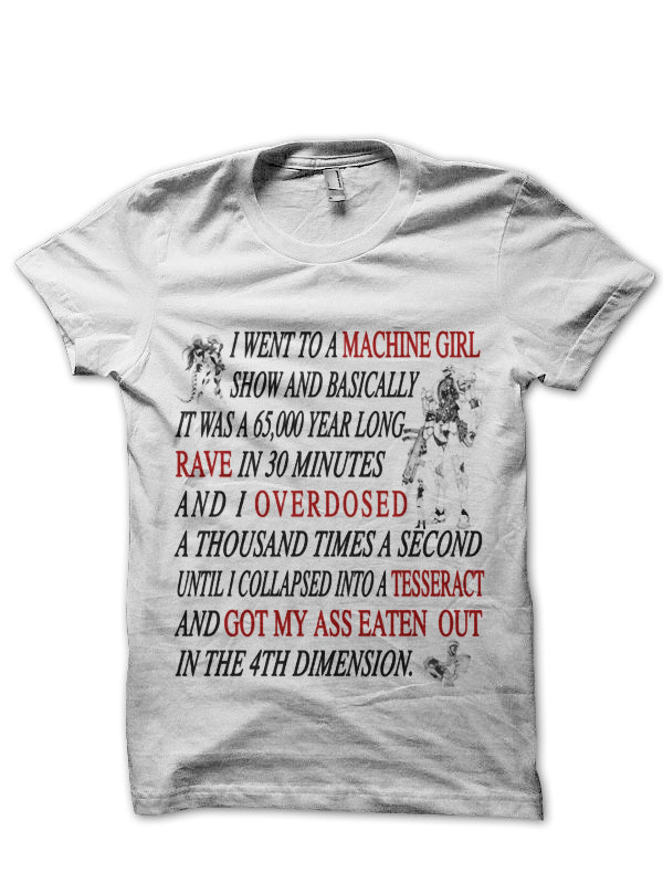Machine Girl T-Shirt Hoodie, Sweatshirt | CoreVibeTees.com