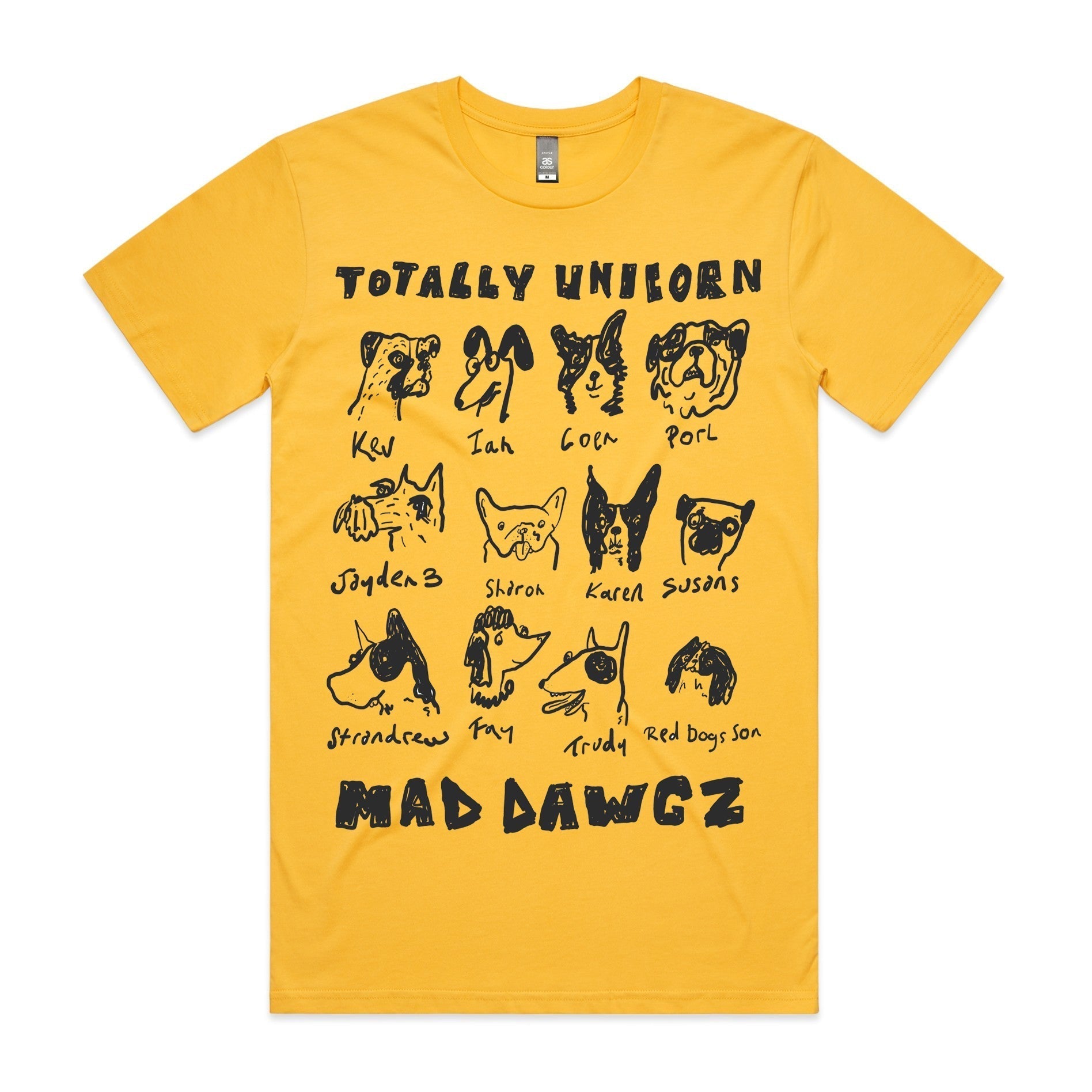 Mad Dawgz Tee (Yellow) Hoodie, Sweatshirt | CoreVibeTees.com