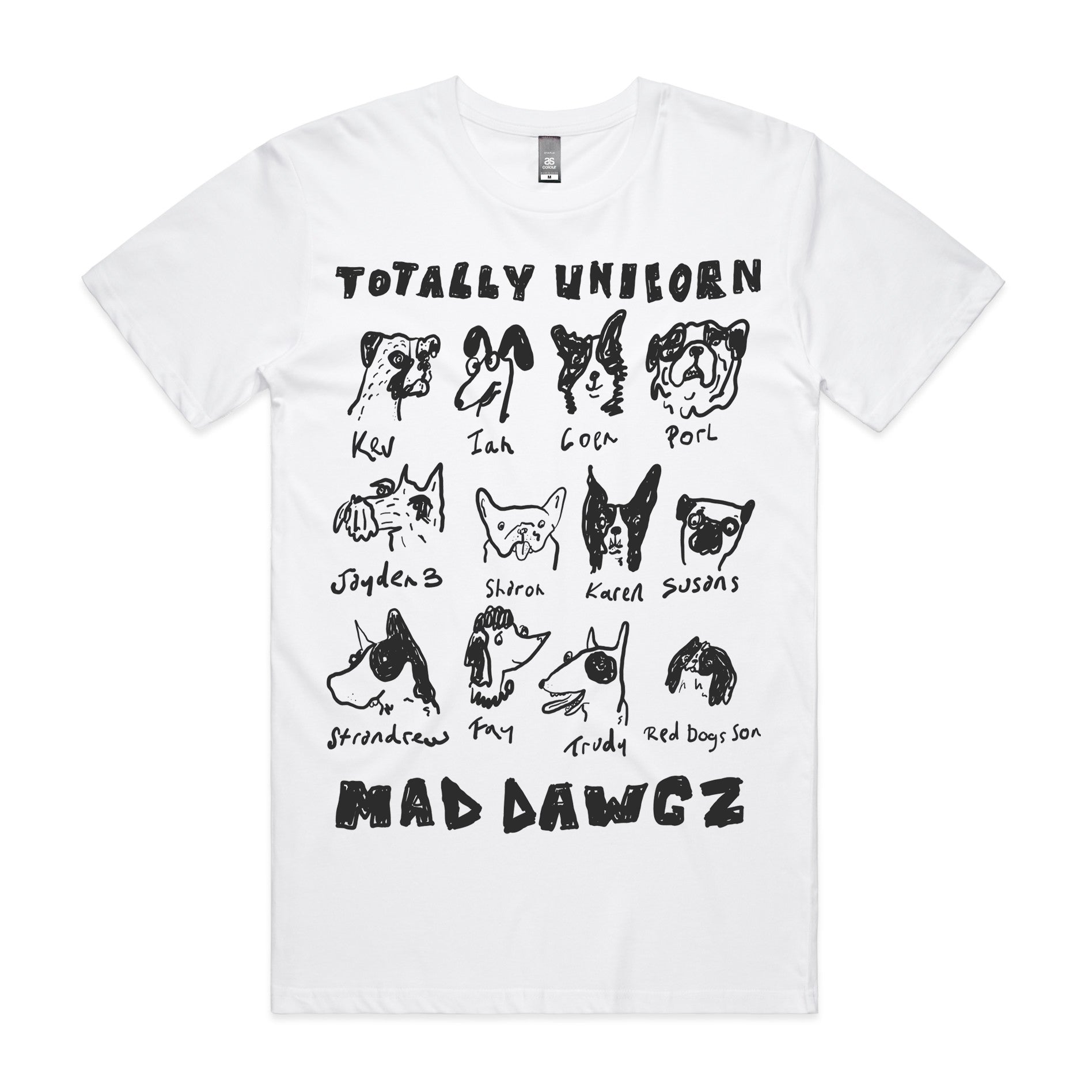 Mad Dawgz Tee (White) Hoodie, Sweatshirt | CoreVibeTees.com