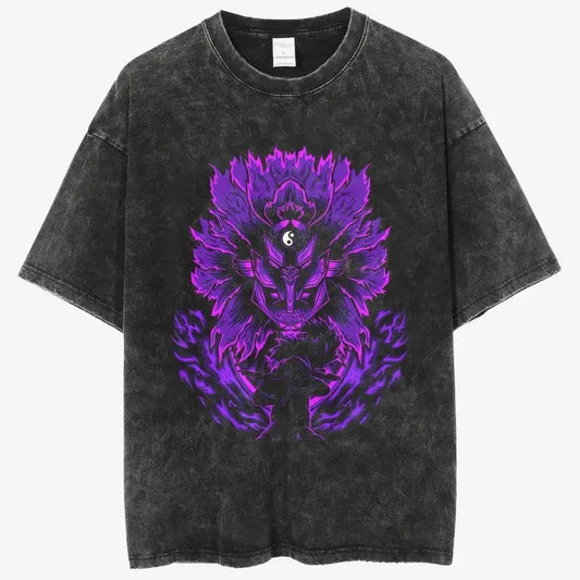 Madara Uchiha Naruto Vintage Washed T-Shirt, Retro Anime Manga Graphic Tee, Unisex Premium Oversize T-Shirt Menswear Top Underwear Tshirt Sweatshirt, Hoodie, Comfort Colors Sweatshirt, Hoodie, Comfort Colors