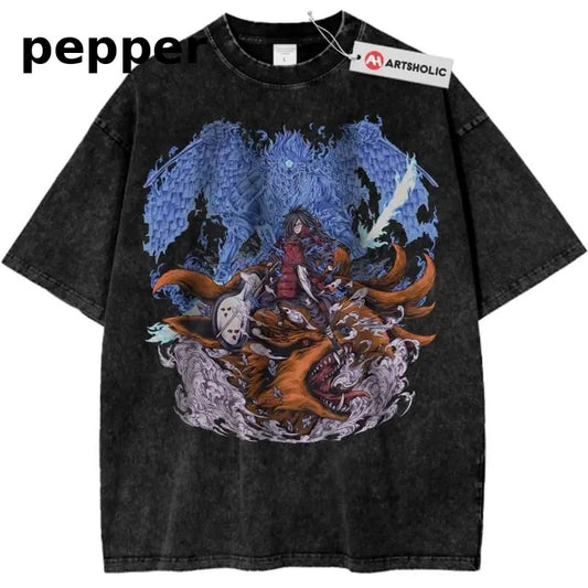 Madara Uchiha Shirt, Naruto Shirt, Anime Shirt, Vintage Tee