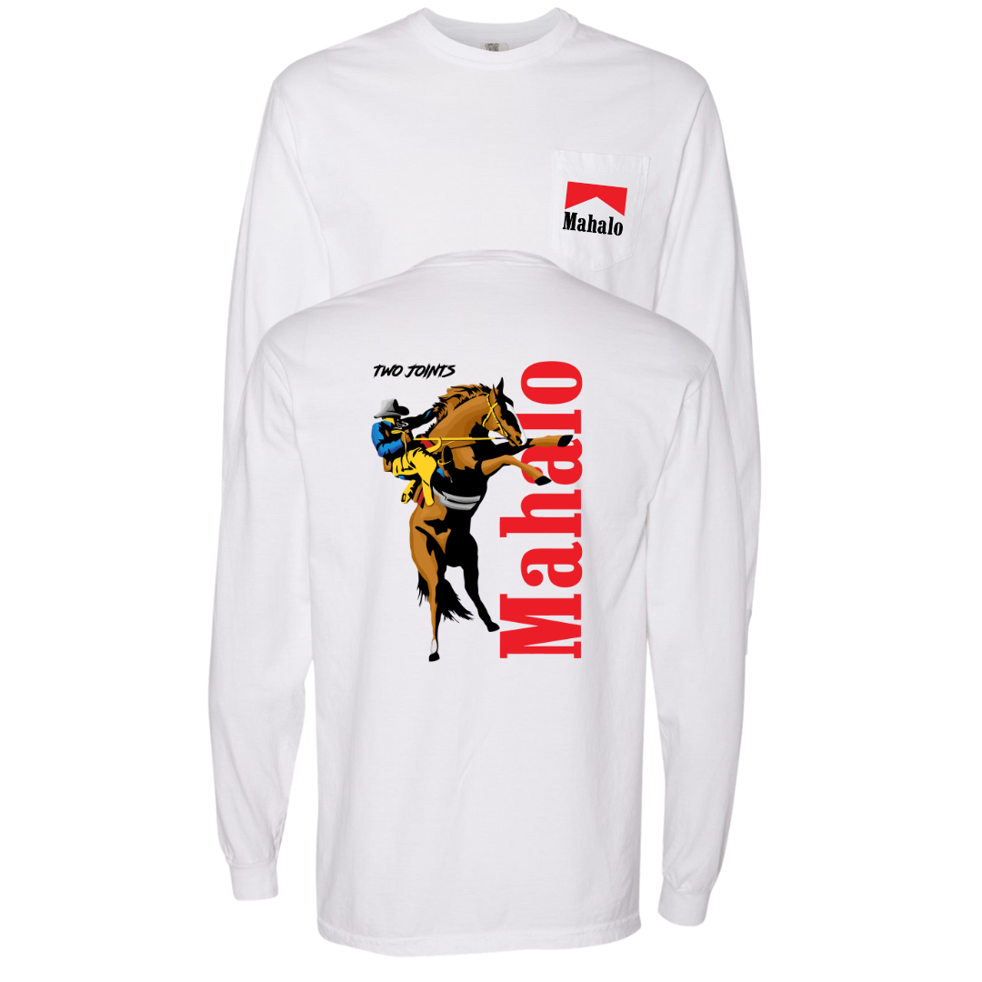 Mahalo Long Sleeve Tee Hoodie, Sweatshirt | CoreVibeTees.com (Image 2)
