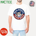 Make America joyful again Harris Walz cat circle shirt