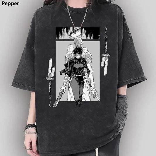 Maki Zenin Shirt, Maki Anime Shirt, Zenin Shirt,Anime Manga Shirt Top Womenswear