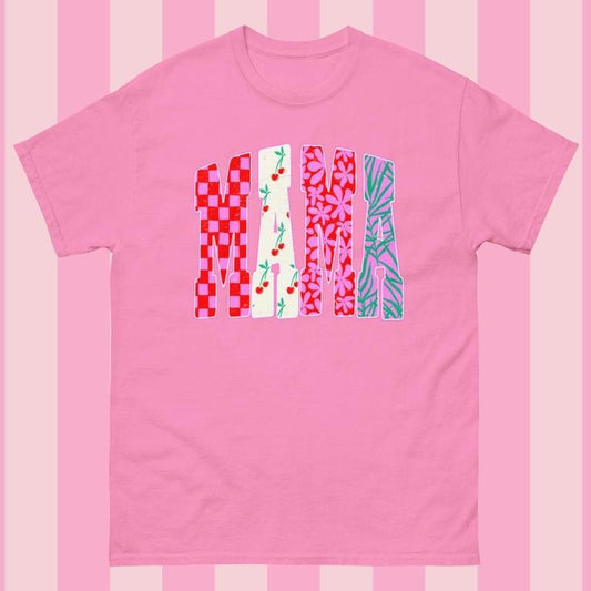 Mama Retro Gildan Shirt - Gildanshirt, Halloween T-Shirt, DTG printed, Trendy preppy style, Unisex garment-dyed heavyweight t-shirt