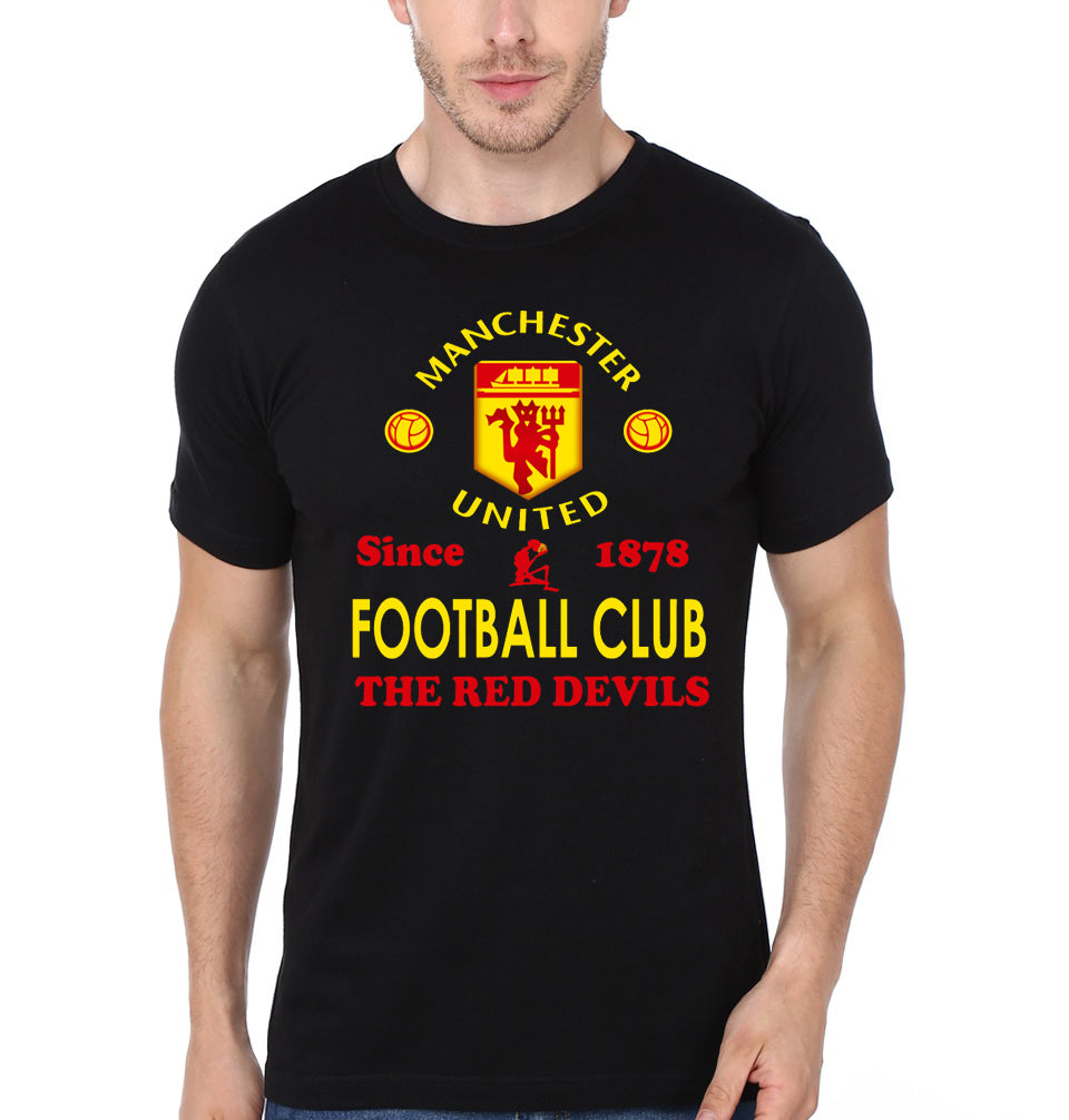Manchester United FC Black T-Shirt Hoodie, Sweatshirt | CoreVibeTees.com