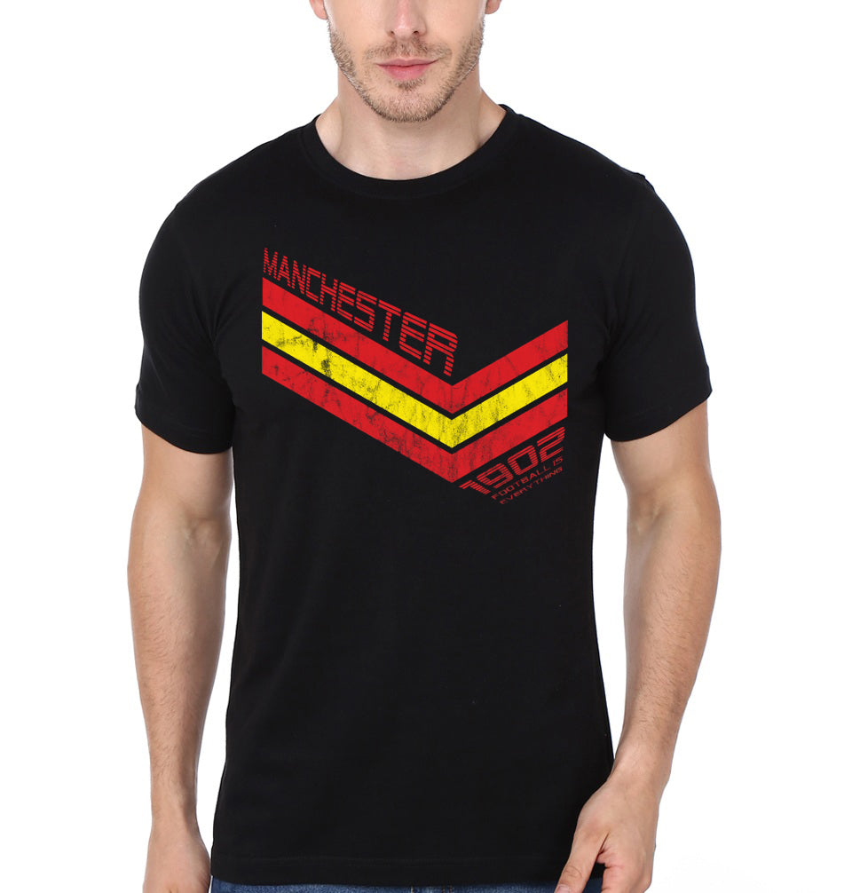 Football Is Everything â€“ Manchester United 80s Retro Black T-Shirt Hoodie, Sweatshirt | CoreVibeTees.com
