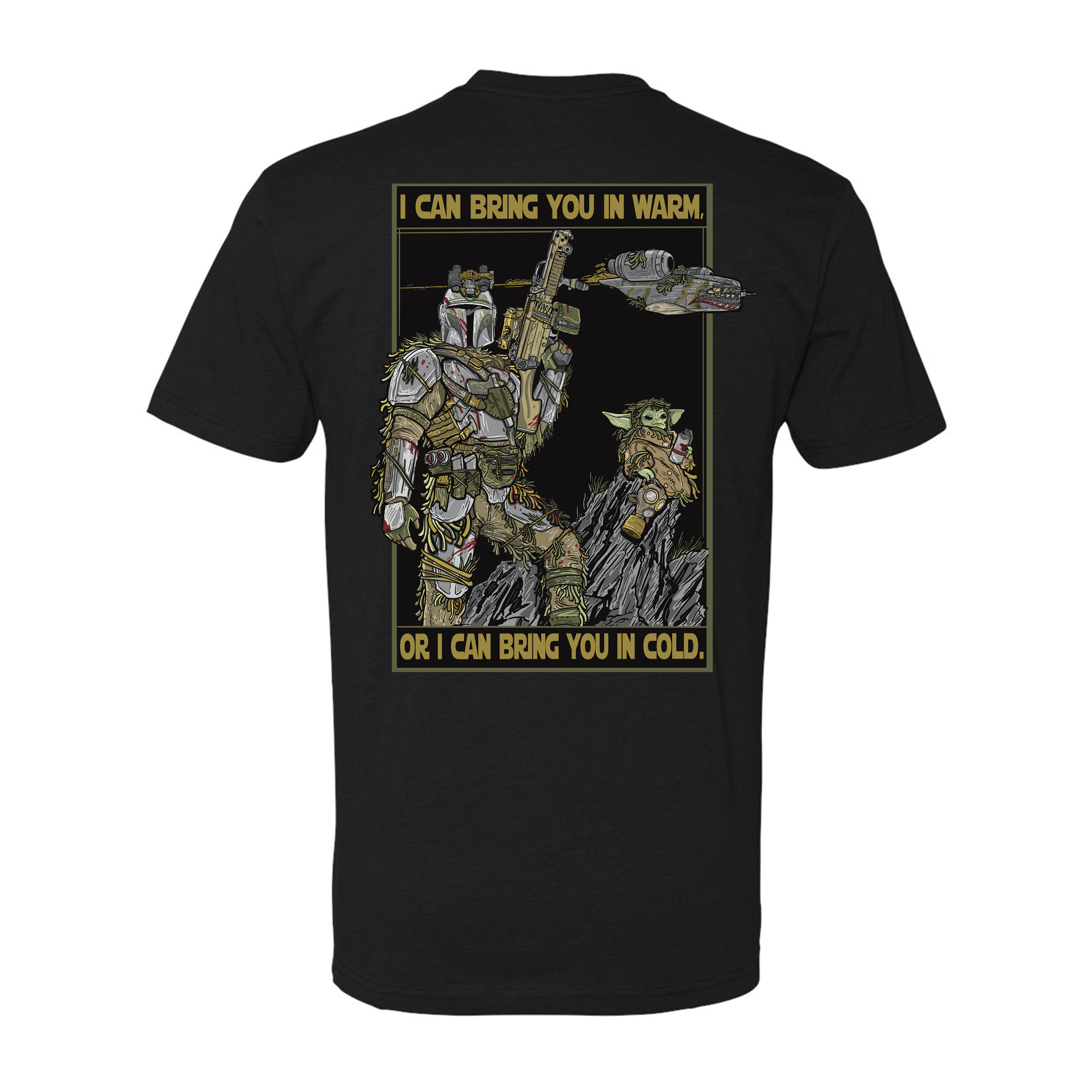 Mando Tee Hoodie, Sweatshirt | CoreVibeTees.com (Image 3)