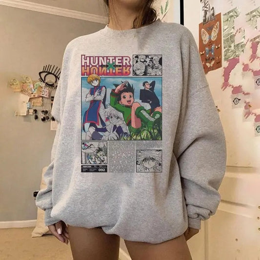 Manga Anime Crewneck, Japanese Streetwear, Perfect Gift for Anime Lovers