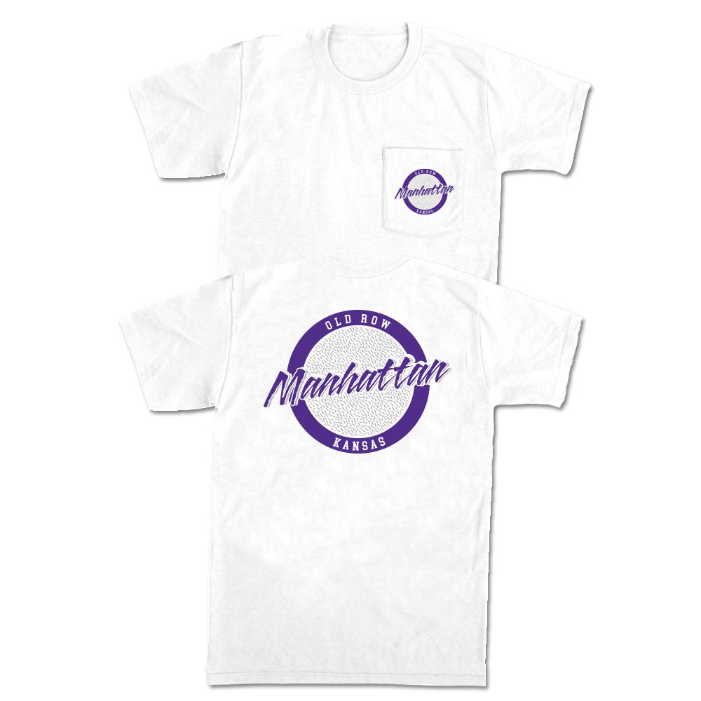 Manhattan, Kansas Circle Logo Pocket Tee Hoodie, Sweatshirt | CoreVibeTees.com