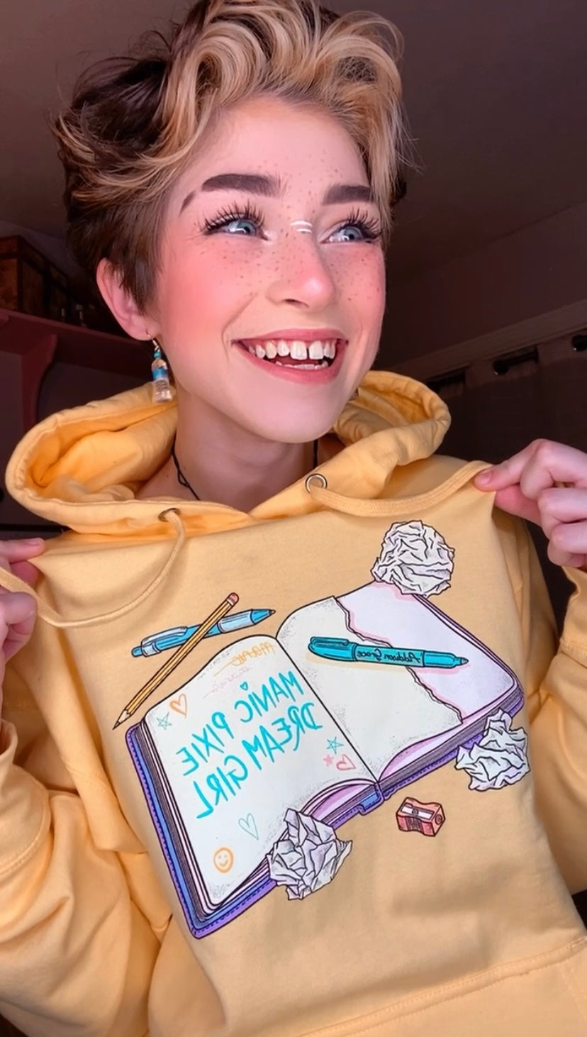 Addison Grace - Manic Pixie Dreamgirl Hoodie T-Shirts, Sweatshirt | CoreVibeTees.com (Image 4)