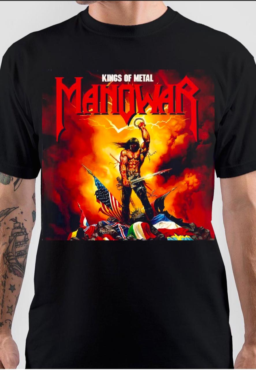 Manowar T-Shirt Hoodie, Sweatshirt | CoreVibeTees.com