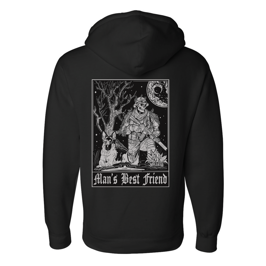 Man's Best Friend Hoodie T-Shirts, Sweatshirt | CoreVibeTees.com (Image 1)
