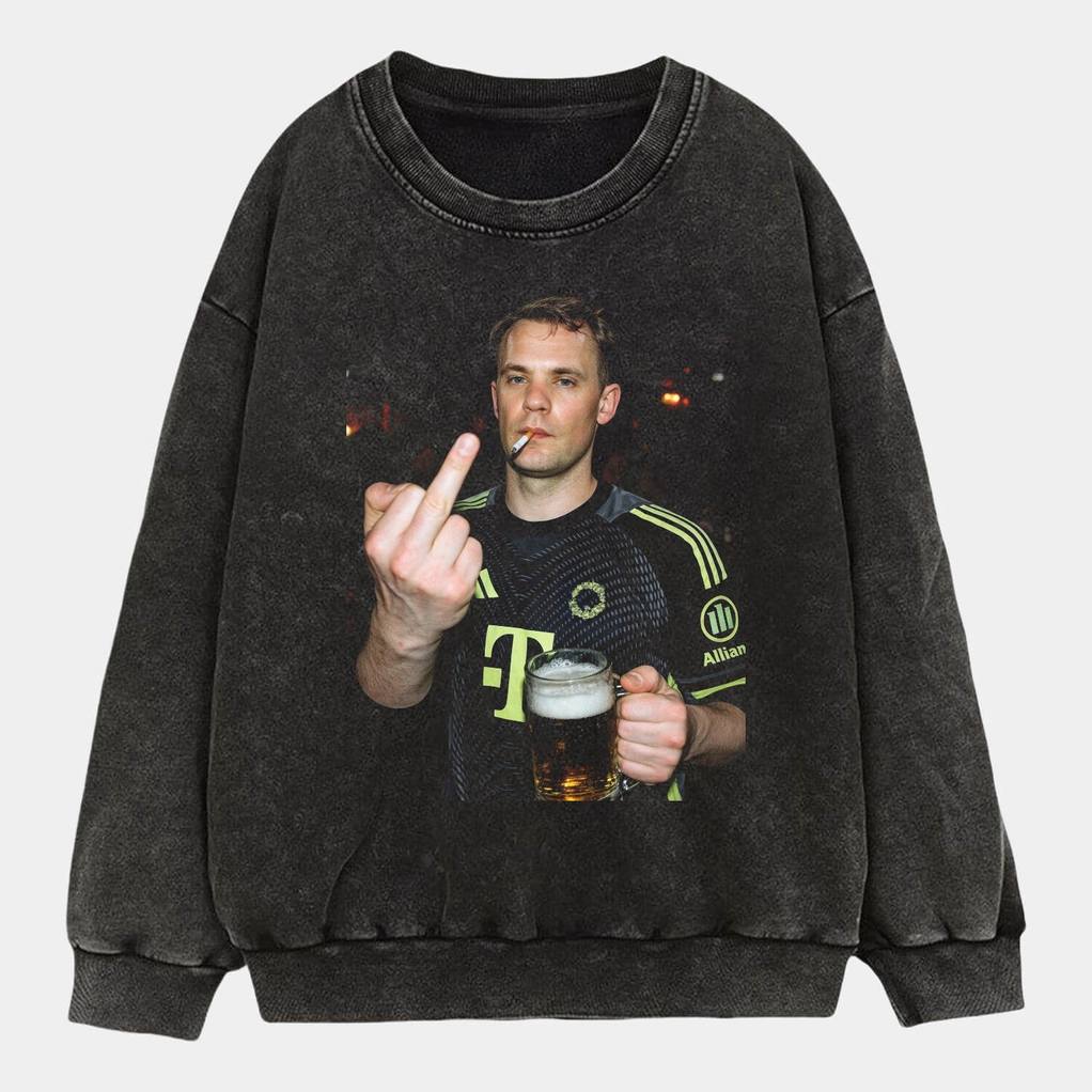 Manuel Neuer Drunk and Smoke After Hours Shirt