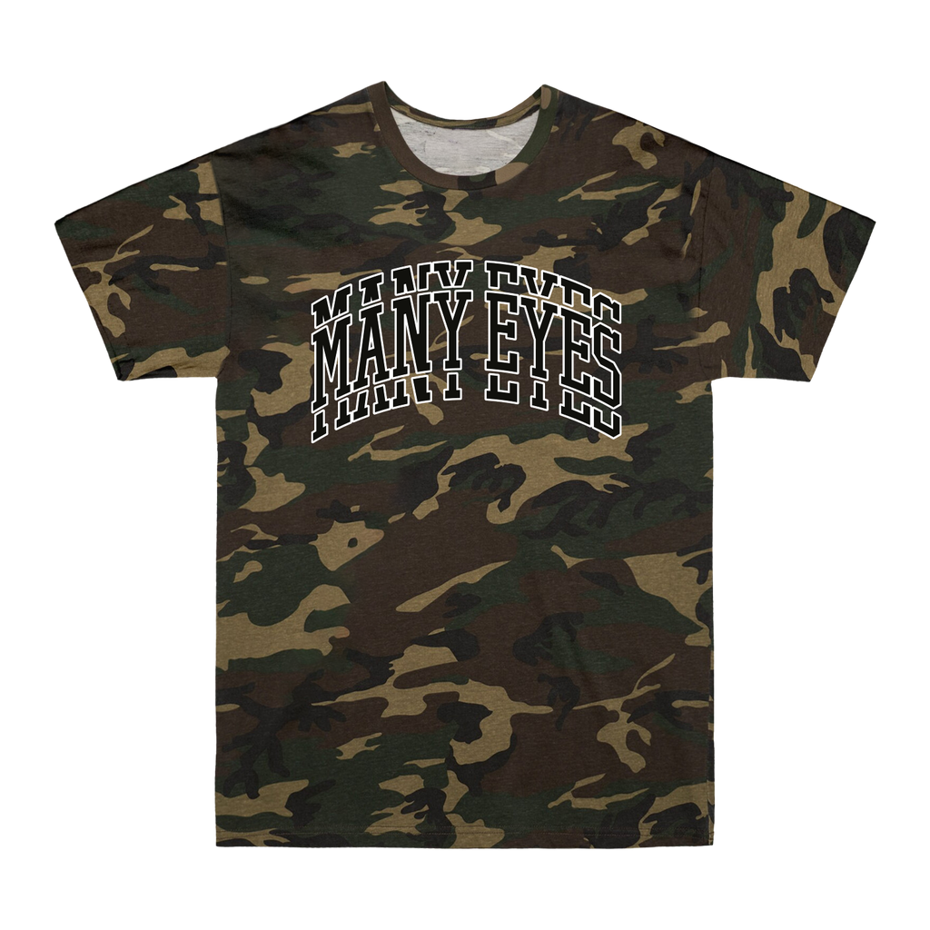 Many Eyes - College Logo Tee - Camo Hoodie, Sweatshirt | CoreVibeTees.com