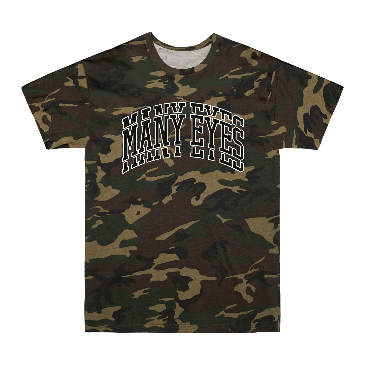 Many Eyes - College Logo Tee - Camo Hoodie, Sweatshirt | CoreVibeTees.com
