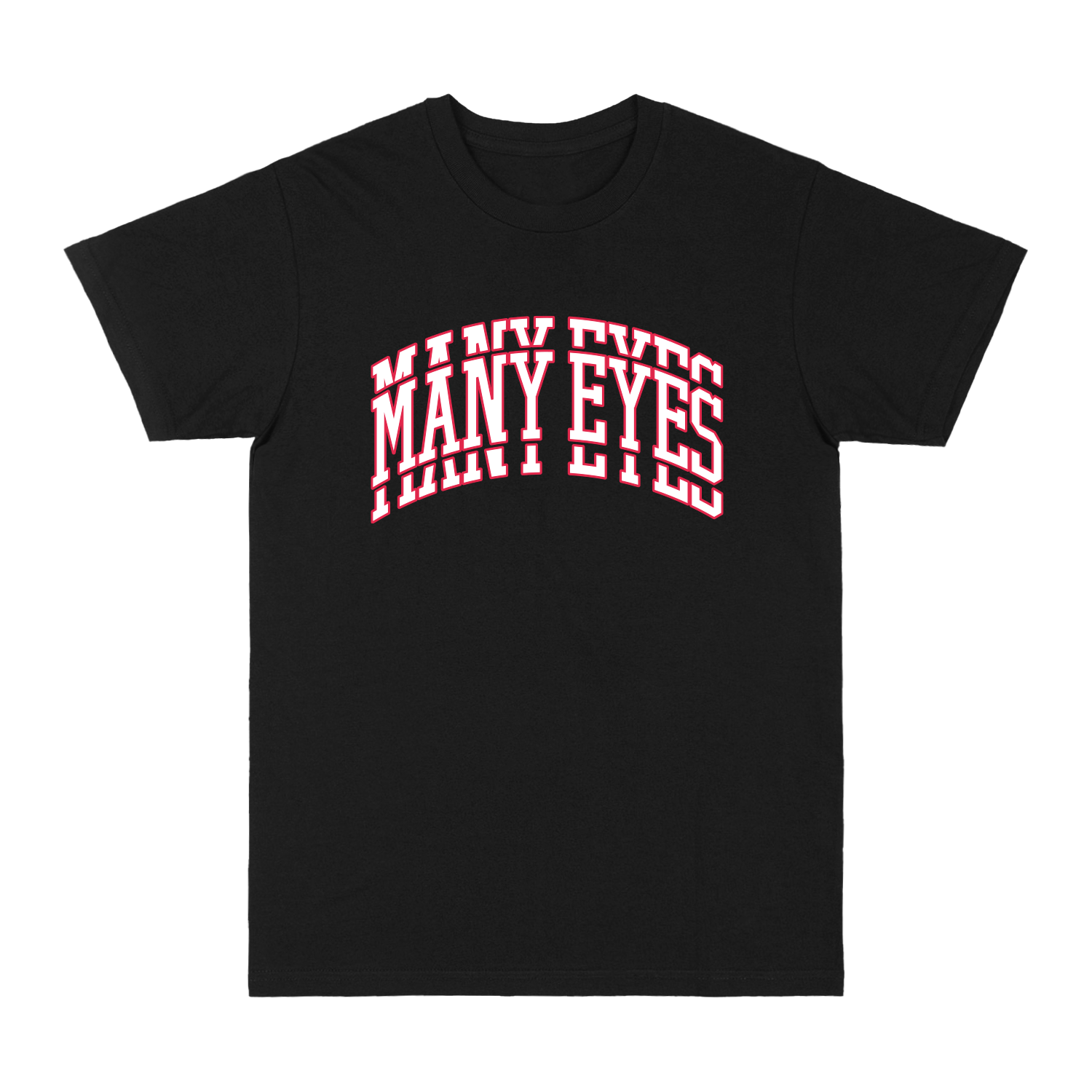 Many Eyes - College Logo Tee - Black Hoodie, Sweatshirt | CoreVibeTees.com
