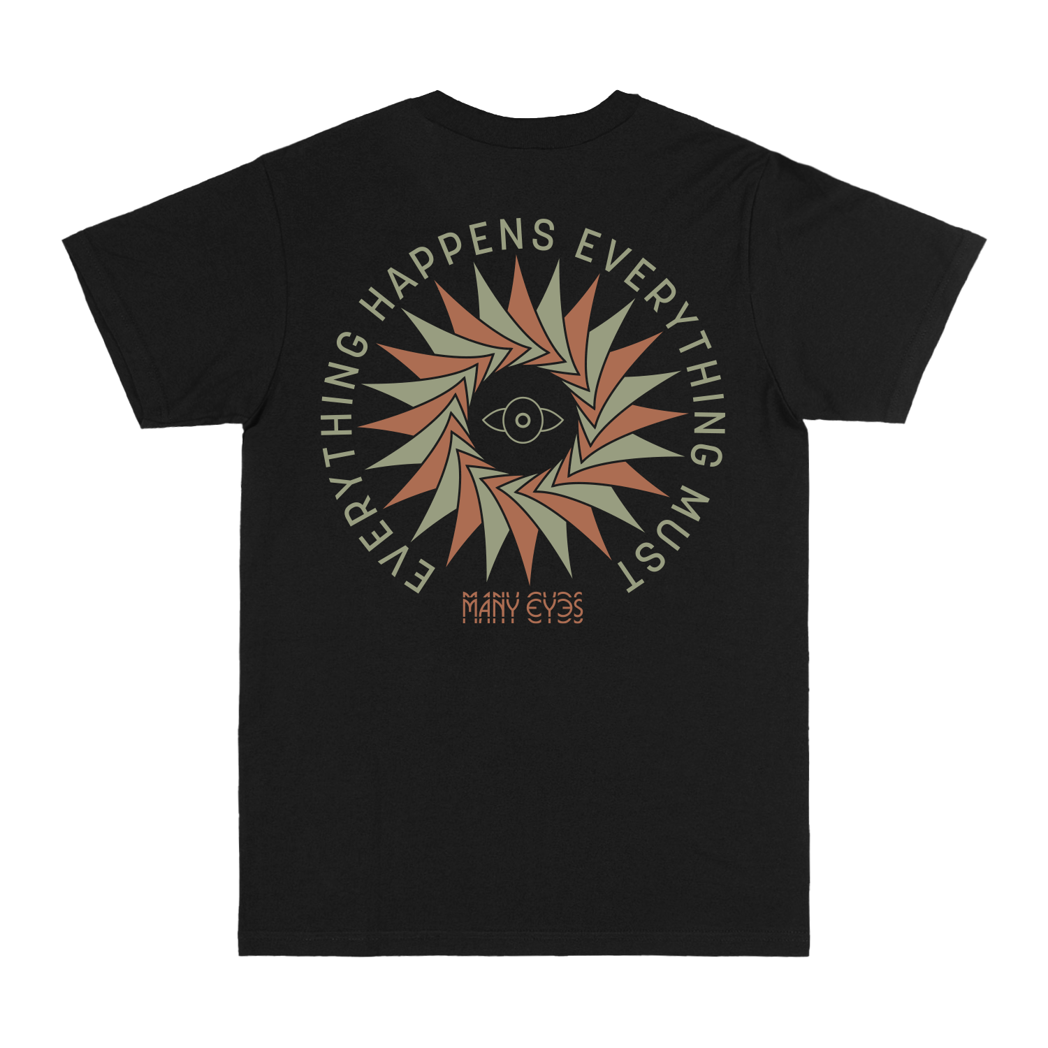 Many Eyes - Mystic Cord Tee Hoodie, Sweatshirt | CoreVibeTees.com (Image 2)