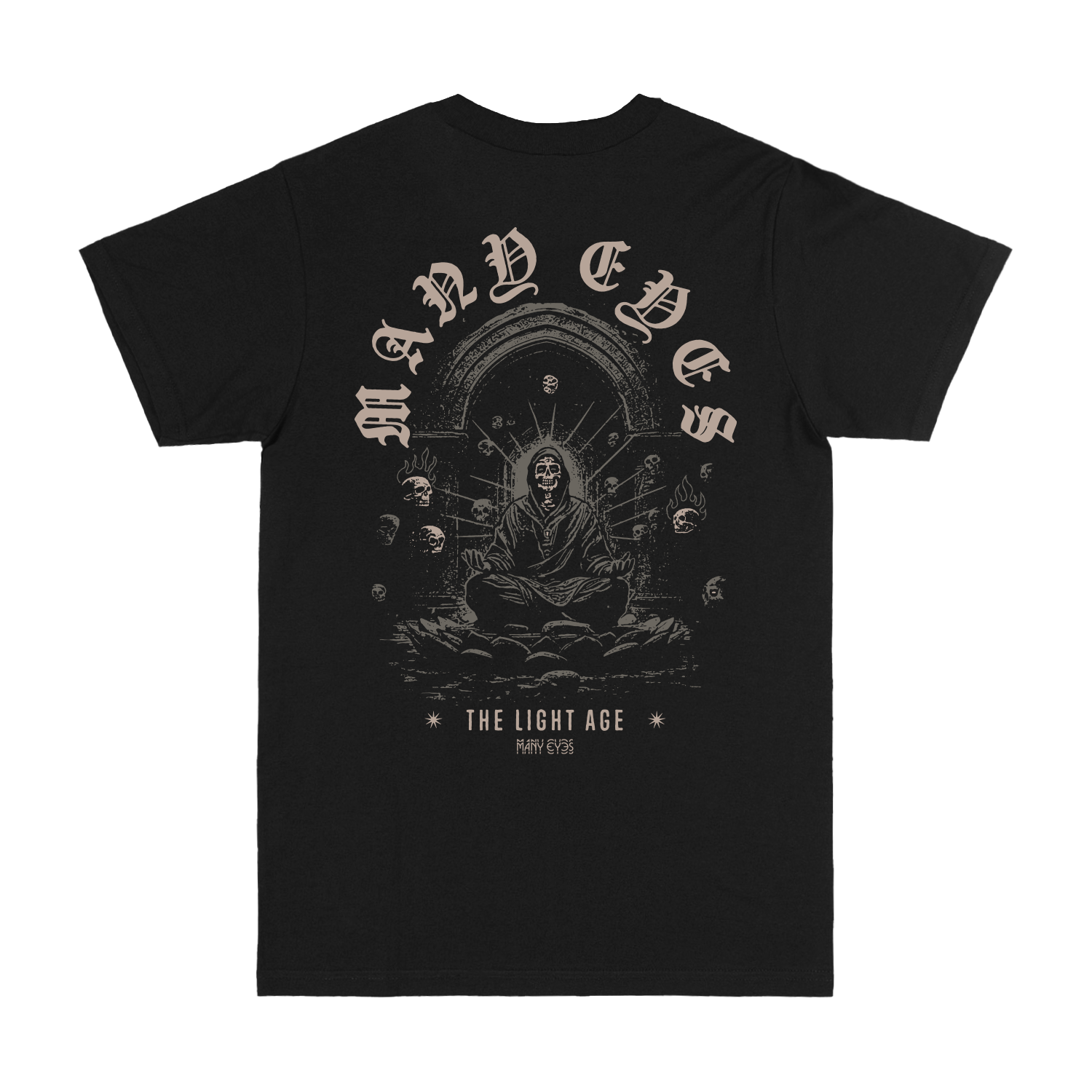 Many Eyes - The Light Age Tee Hoodie, Sweatshirt | CoreVibeTees.com (Image 2)