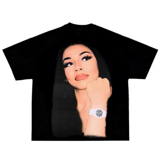 Mariah Graphic Big Face T-Shirt - Music Theme with Cool Design