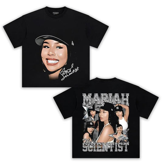 Mariahh TS Music Lover Tee 2025 Bold Graphic Fan Shirt