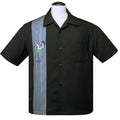 Martini Girl Black Bowling Shirt by Steady Clothing Hoodie, Sweatshirt | CoreVibeTees.com