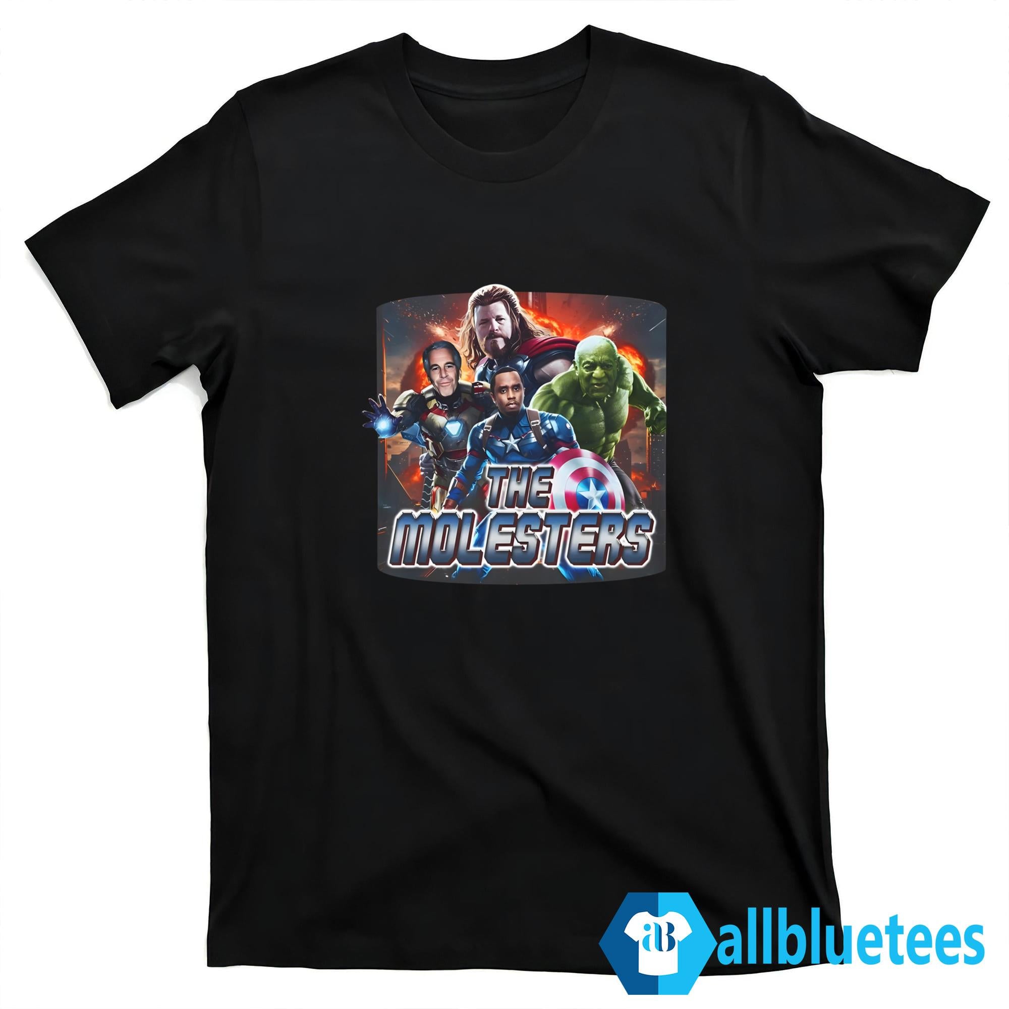 Avengers The Molesters Diddy Shirt