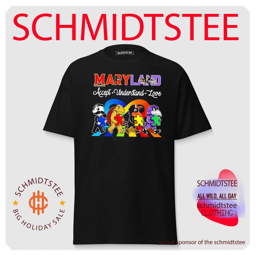Maryland Sports pride accept understand love mascot shirt