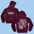 Nobody Likes A Thinker Hoodie (Maroon) T-Shirts, Sweatshirt | CoreVibeTees.com (Image 1)