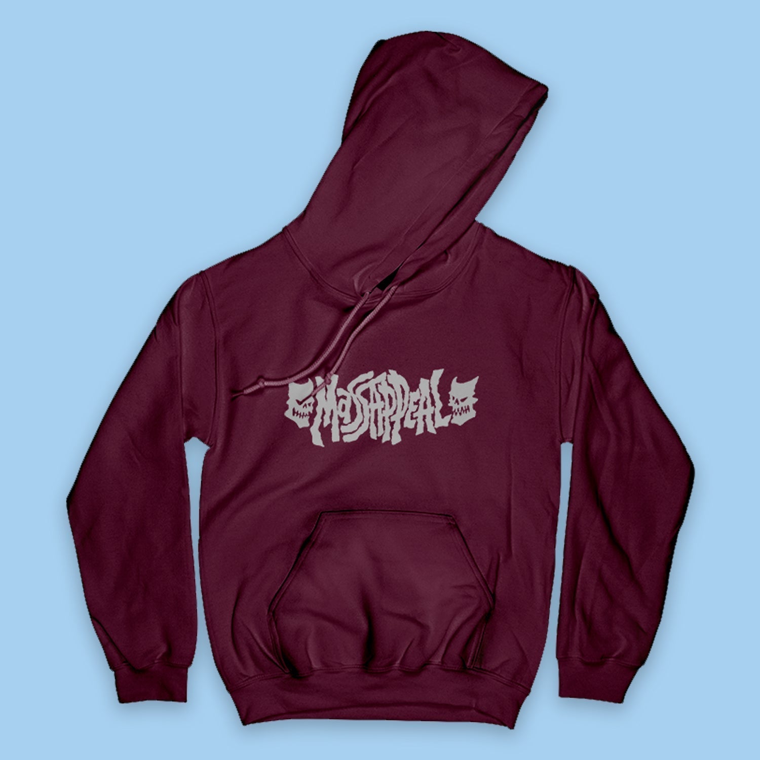 Nobody Likes A Thinker Hoodie (Maroon) T-Shirts, Sweatshirt | CoreVibeTees.com (Image 2)