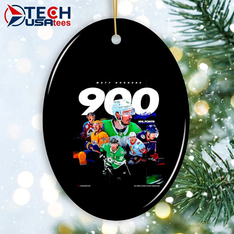 Matt Duchene 900 NHL point signature shirt