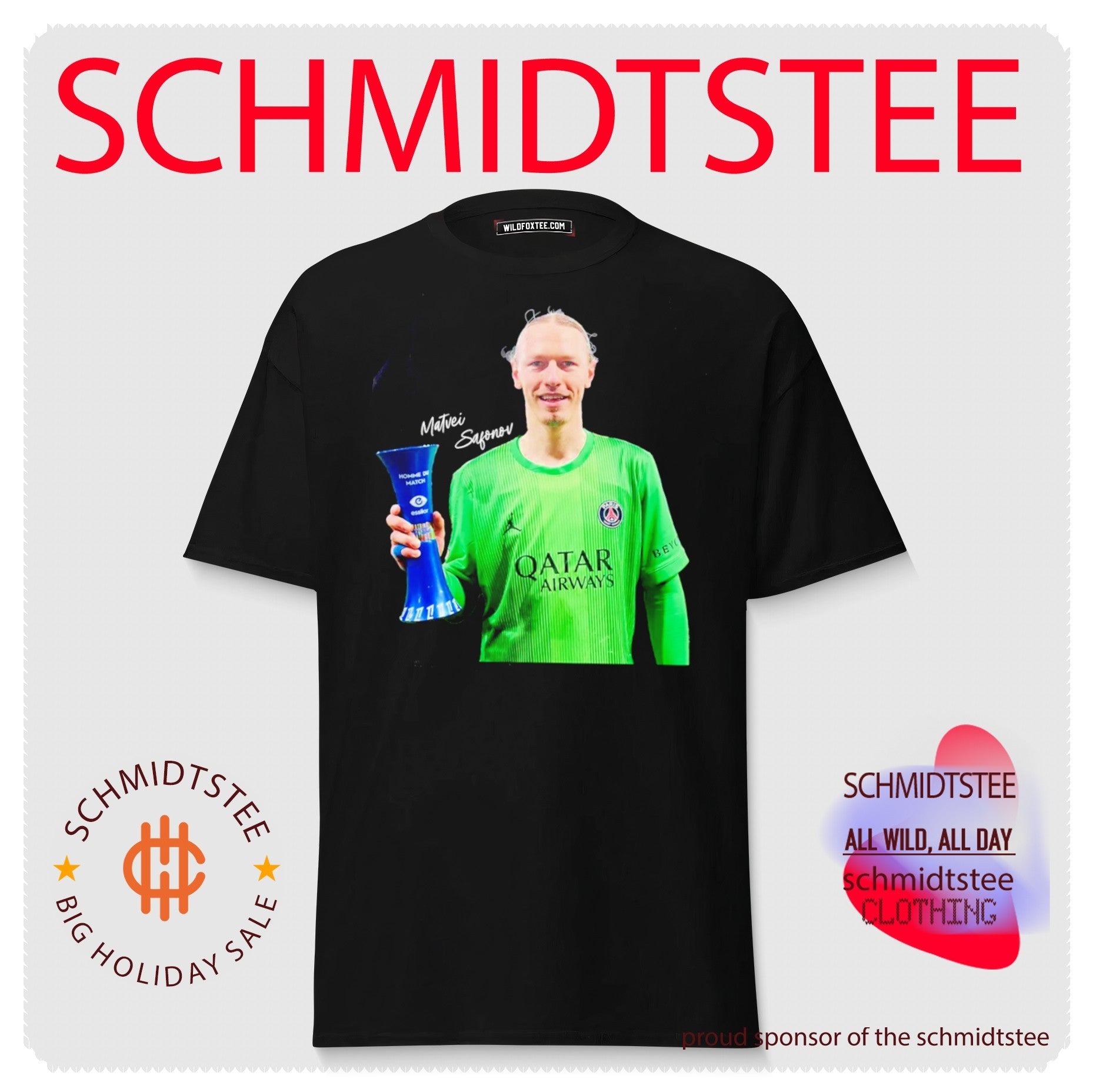 Matvei Safonov Paris Saint-Germain 2026 Uefa League Champions 14Th Ligue 1 Title shirt