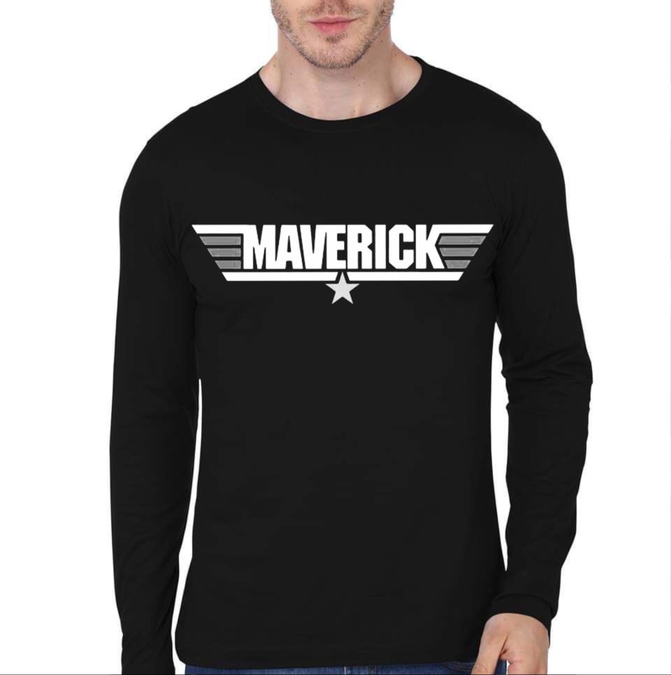 Maverick Full Sleeve T-Shirt Hoodie, Sweatshirt | CoreVibeTees.com