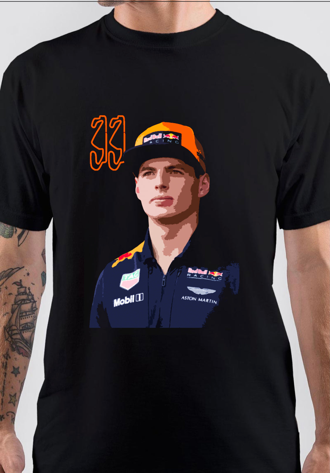 Max Verstappen Art T-Shirt Style001 Hoodie, Sweatshirt | CoreVibeTees.com