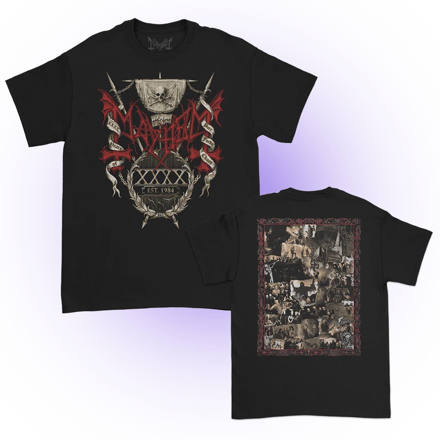 40th Anniv. Collage Tee (Black) Hoodie, Sweatshirt | CoreVibeTees.com