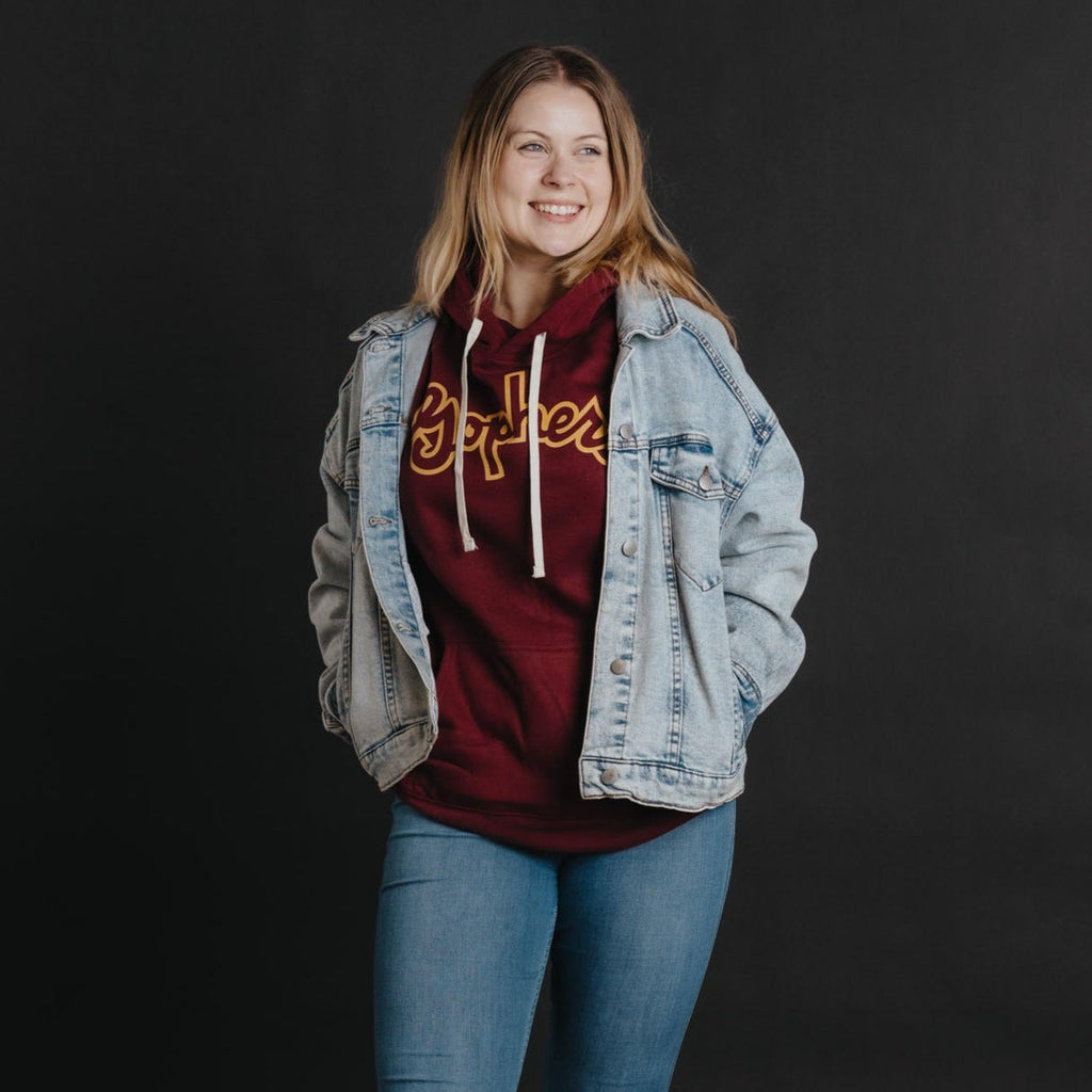 Minnesota Golden Gophers Hockey Script Hoodie T-Shirts, Sweatshirt | CoreVibeTees.com (Image 2)