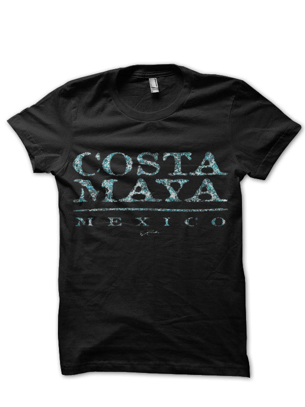 Costa Maya Half Sleeve T-Shirt Hoodie, Sweatshirt | CoreVibeTees.com