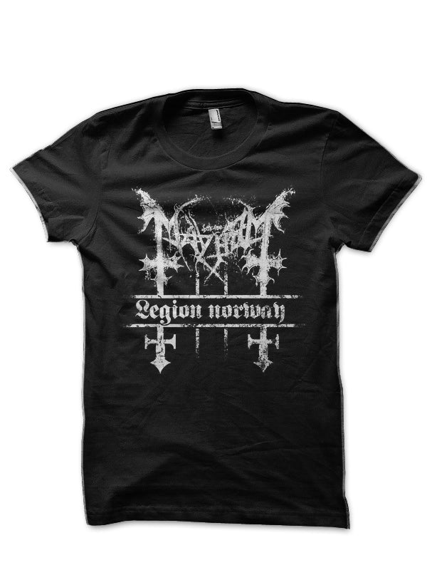 Mayhem Legion Norge Black T-Shirt Hoodie, Sweatshirt | CoreVibeTees.com