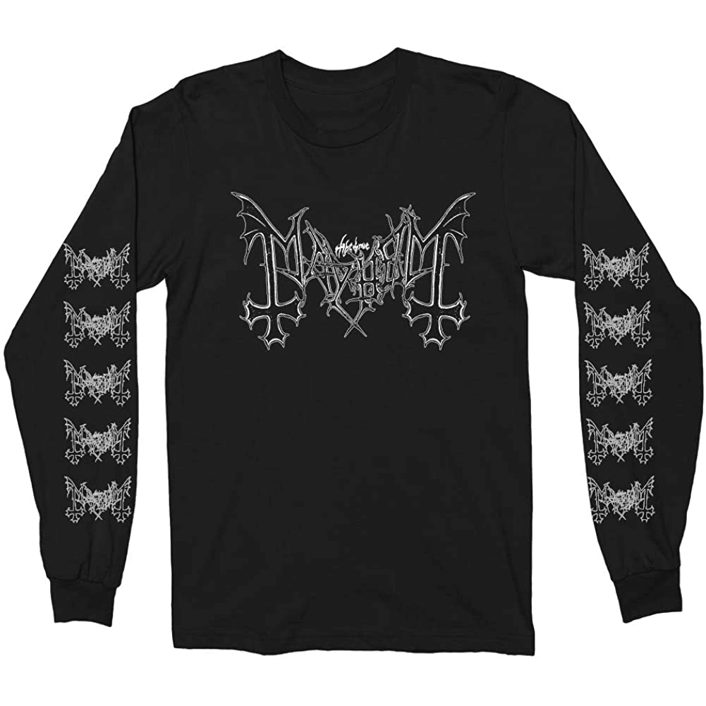 Mayhem Logo Long Sleeve Shirt Hoodie, Sweatshirt | CoreVibeTees.com