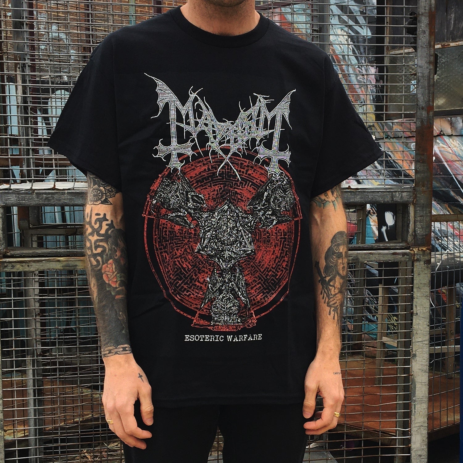 Esoteric Warfare Circle Tee (Black) Hoodie, Sweatshirt | CoreVibeTees.com (Image 2)