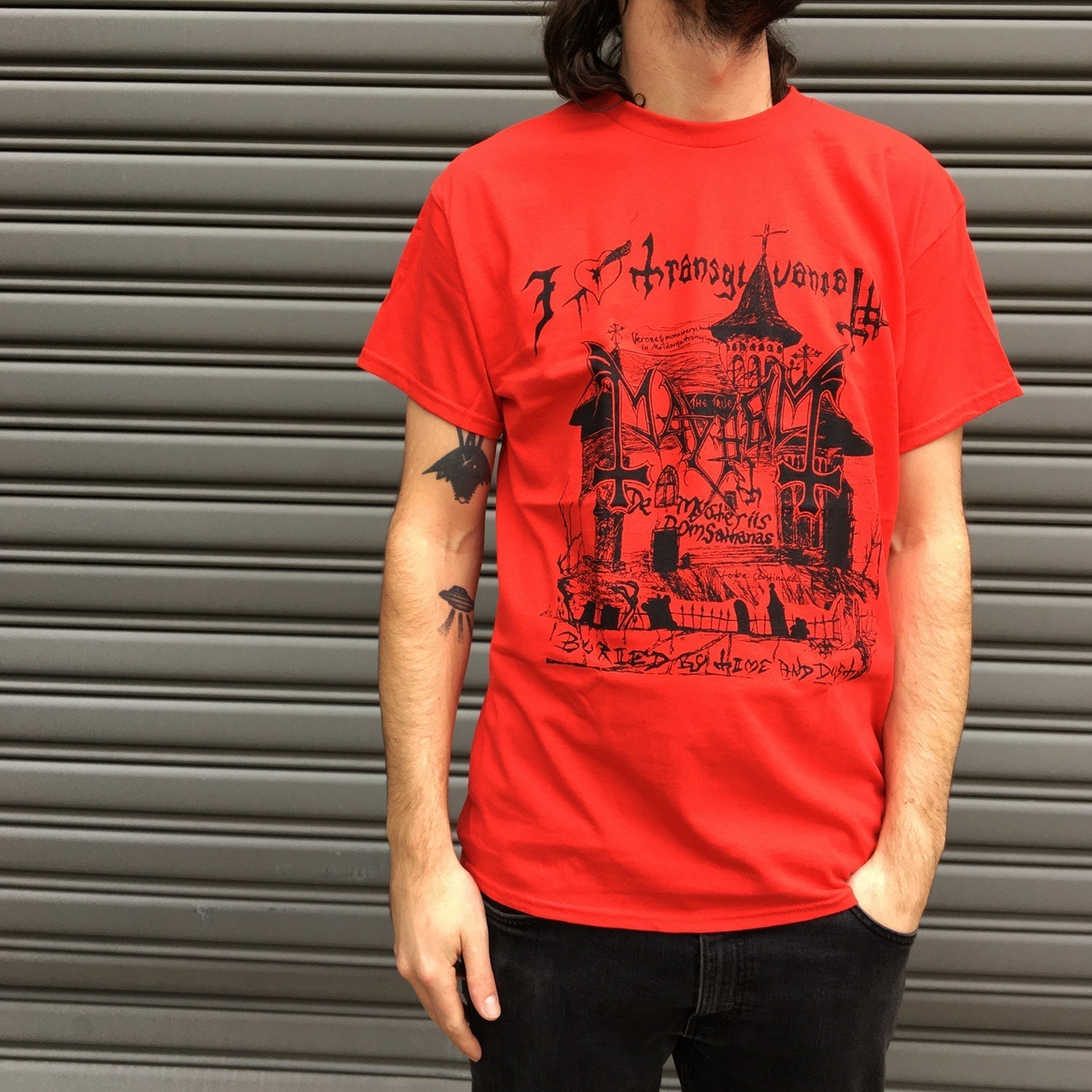 Transylvania Tee (Red) Hoodie, Sweatshirt | CoreVibeTees.com (Image 3)