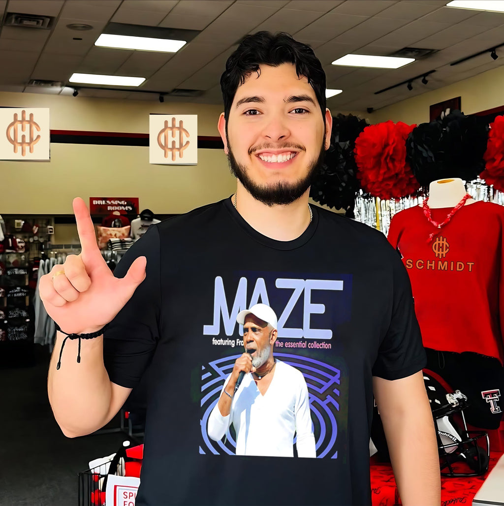 Maze Frankie Beverly the essential collection portrait shirt