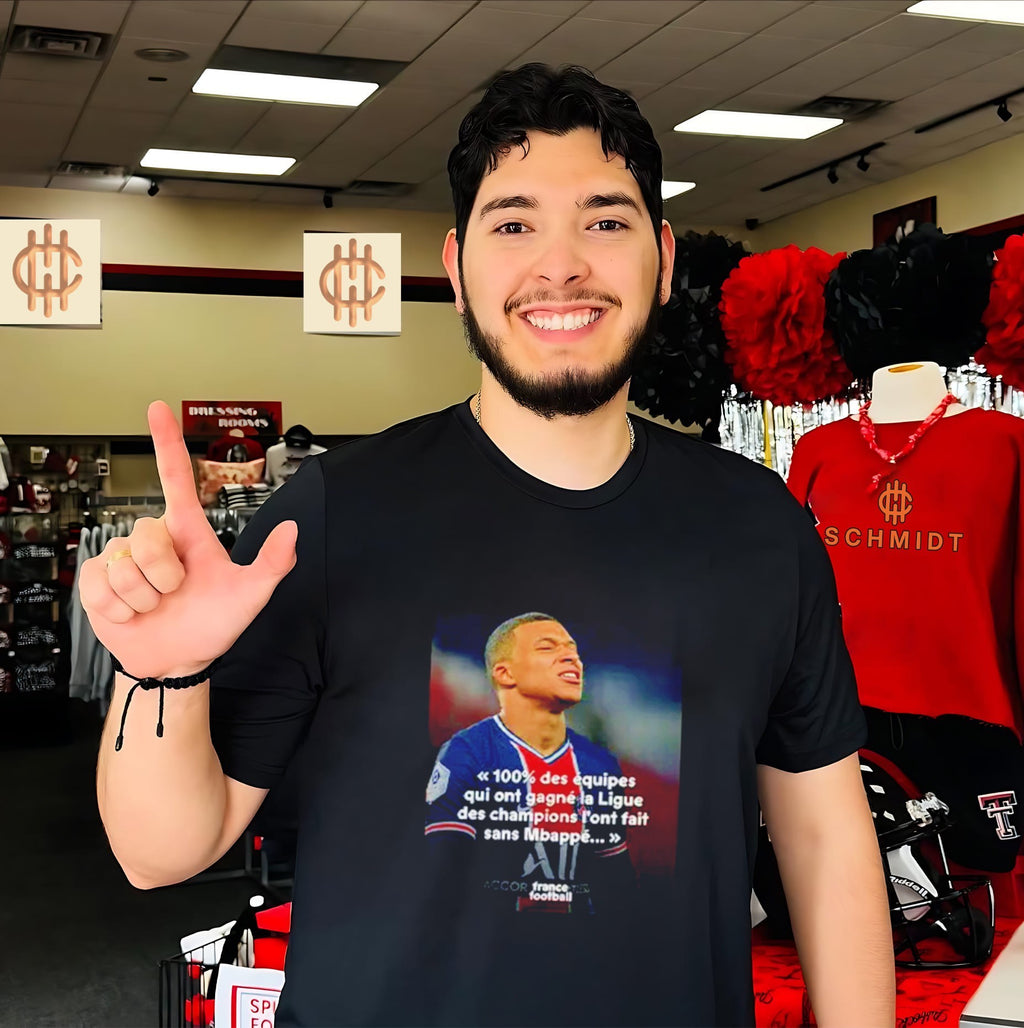 Mbappé Meme PSG Champions League Joke shirt