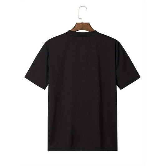 McAllen, Men's Short Sleeve Printed T-Shirt Collection, Black Made in USA